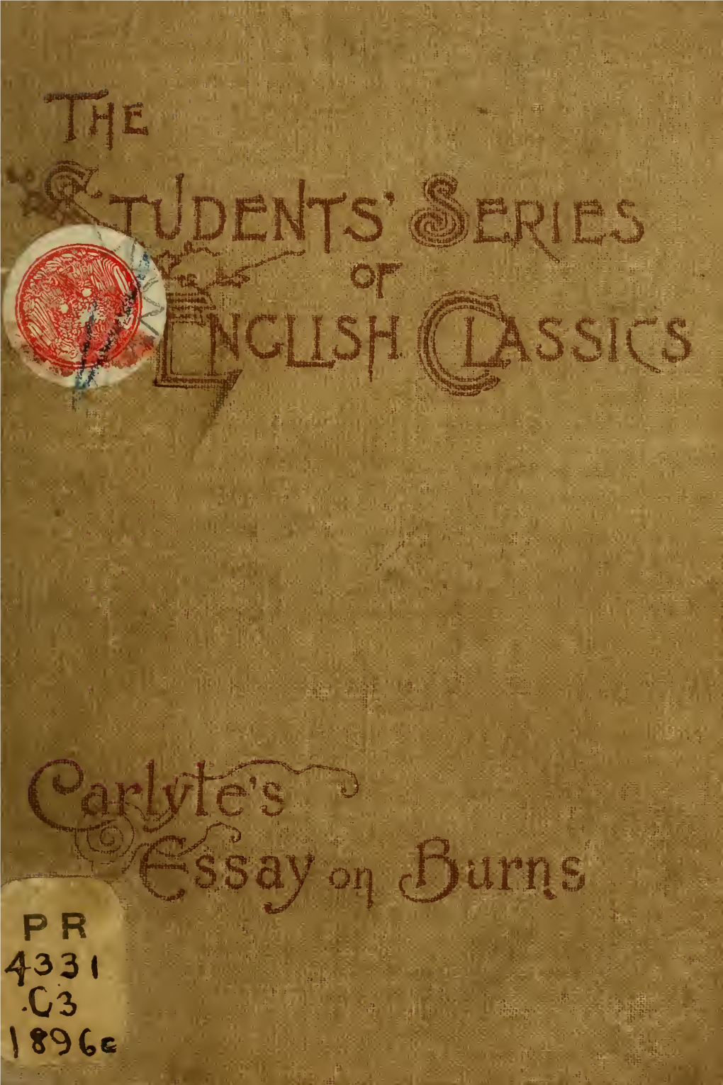 Thomas Carlyle's Essay on Robert Burns