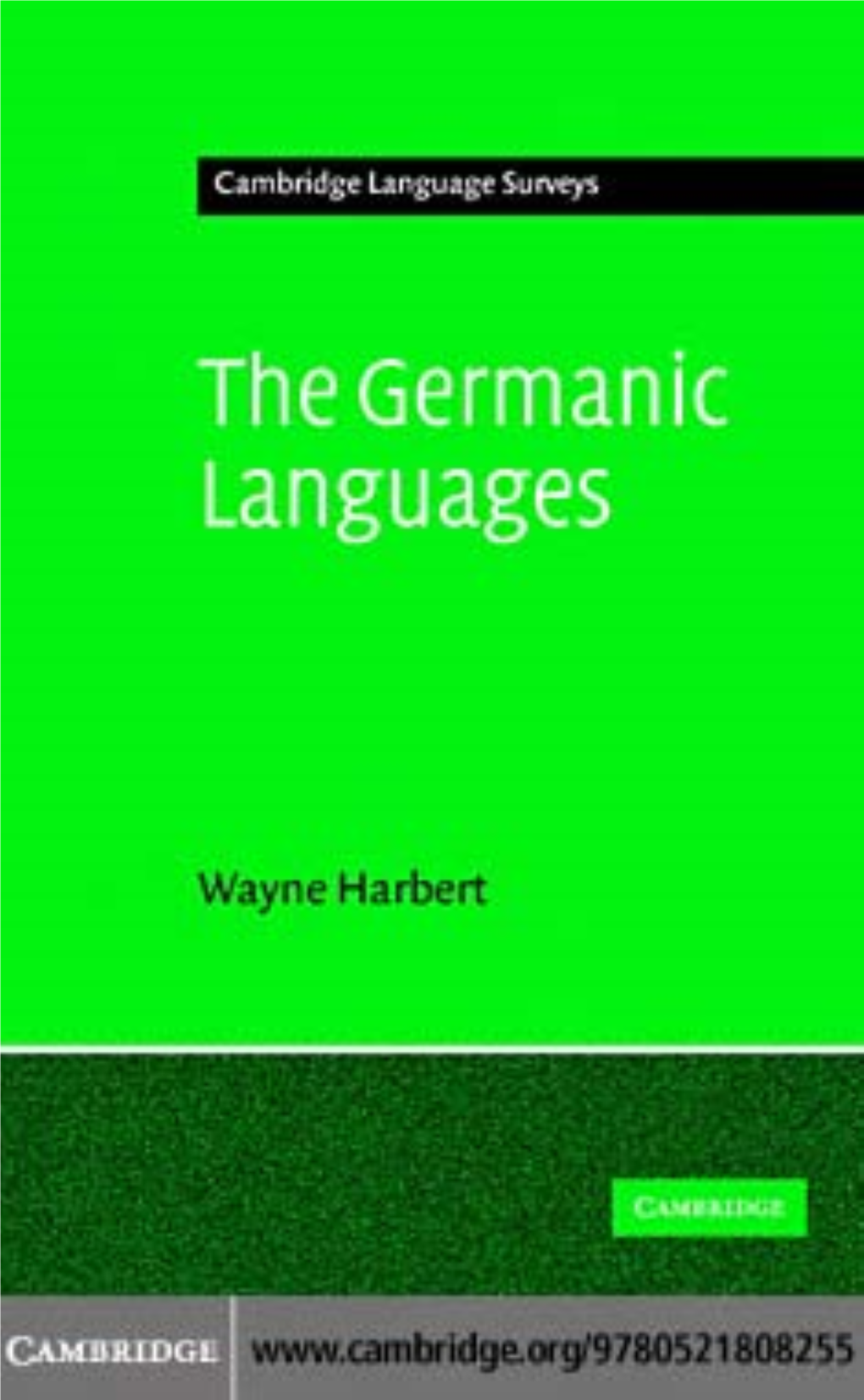 The Germanic Languages