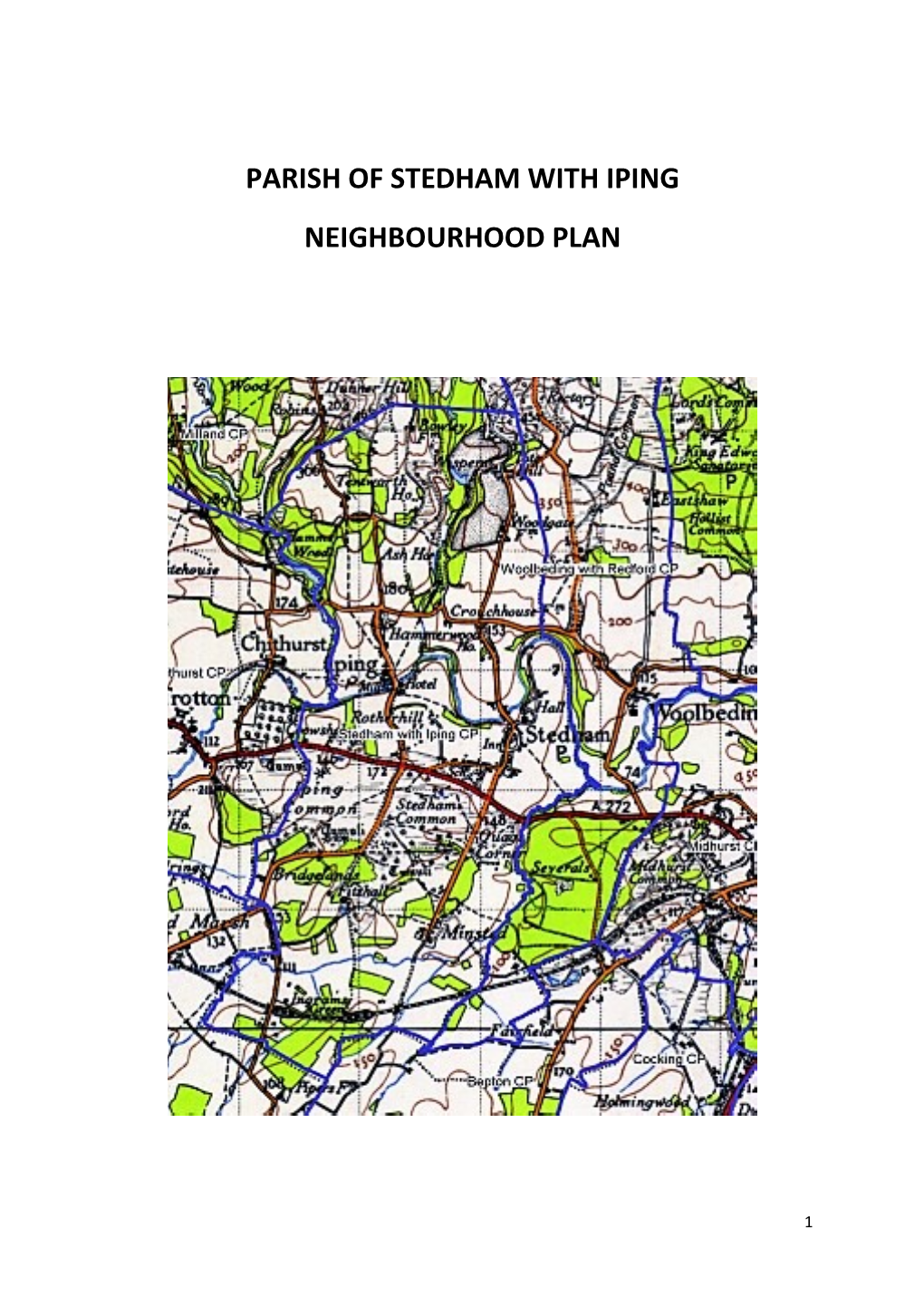 Parish of Stedham with Iping Neighbourhood Plan