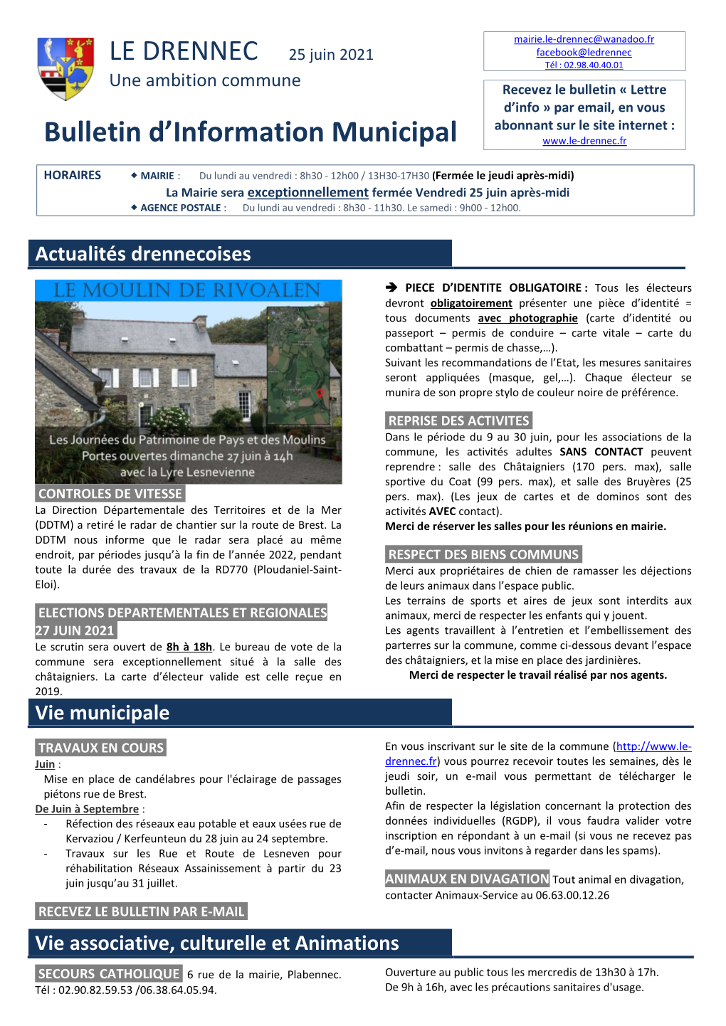 Bulletin D'information Municipal