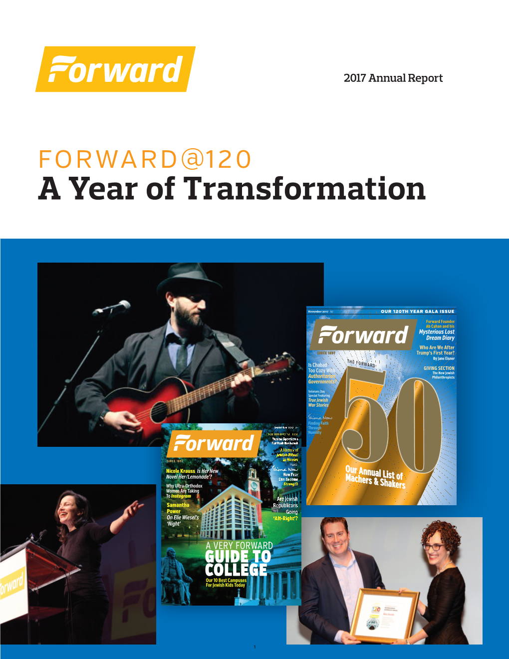 FORWARD 2018 ANNUAL Report.Indd