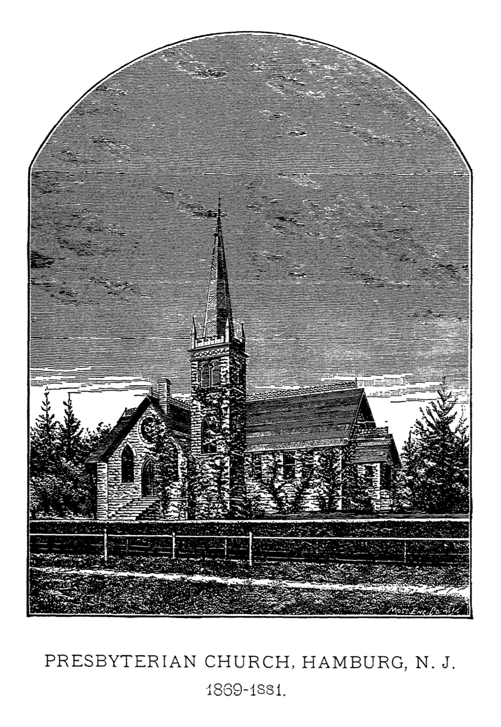 Presbyterian Church, Hamburg, N. J. 1869-1881