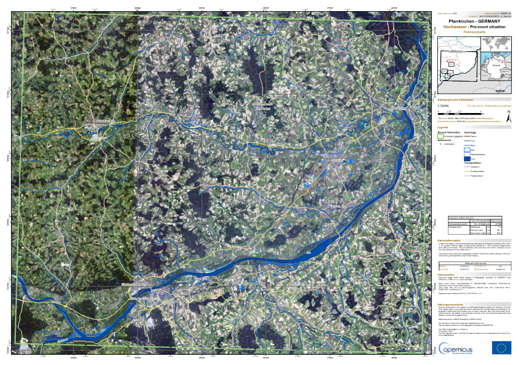 200 Dpi) Ra R 1:72000 ß Tle Schärding ! E R !Im Rottal 0 1,25 2,5 5 Km