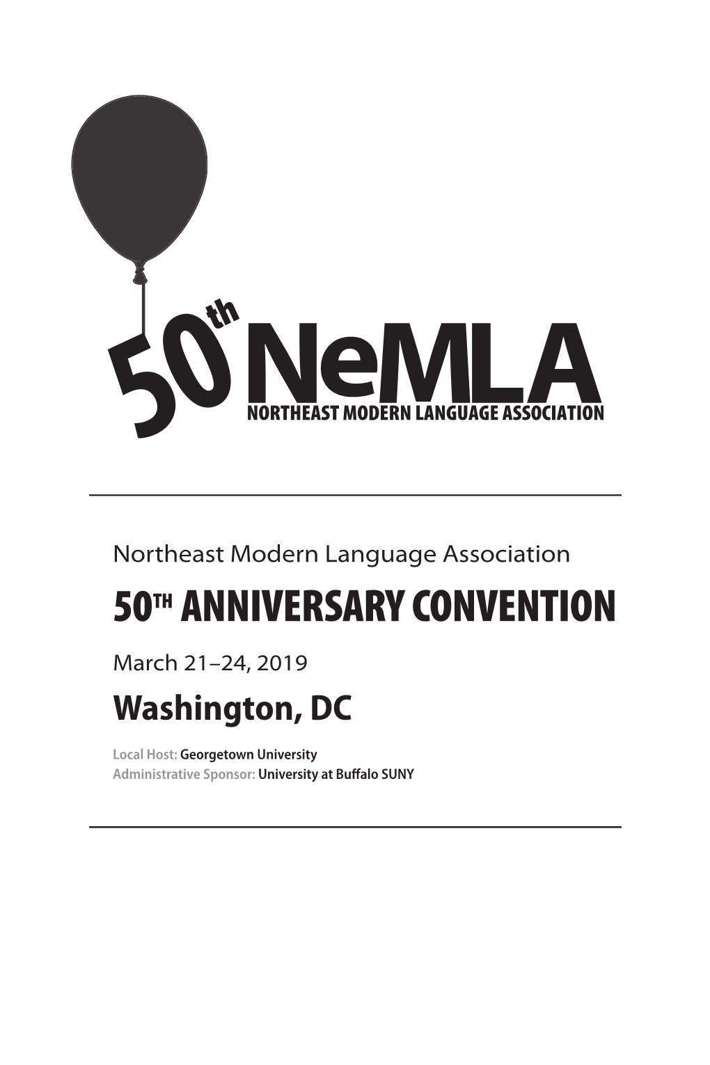 50TH ANNIVERSARY CONVENTION March 21–24, 2019 Washington, DC