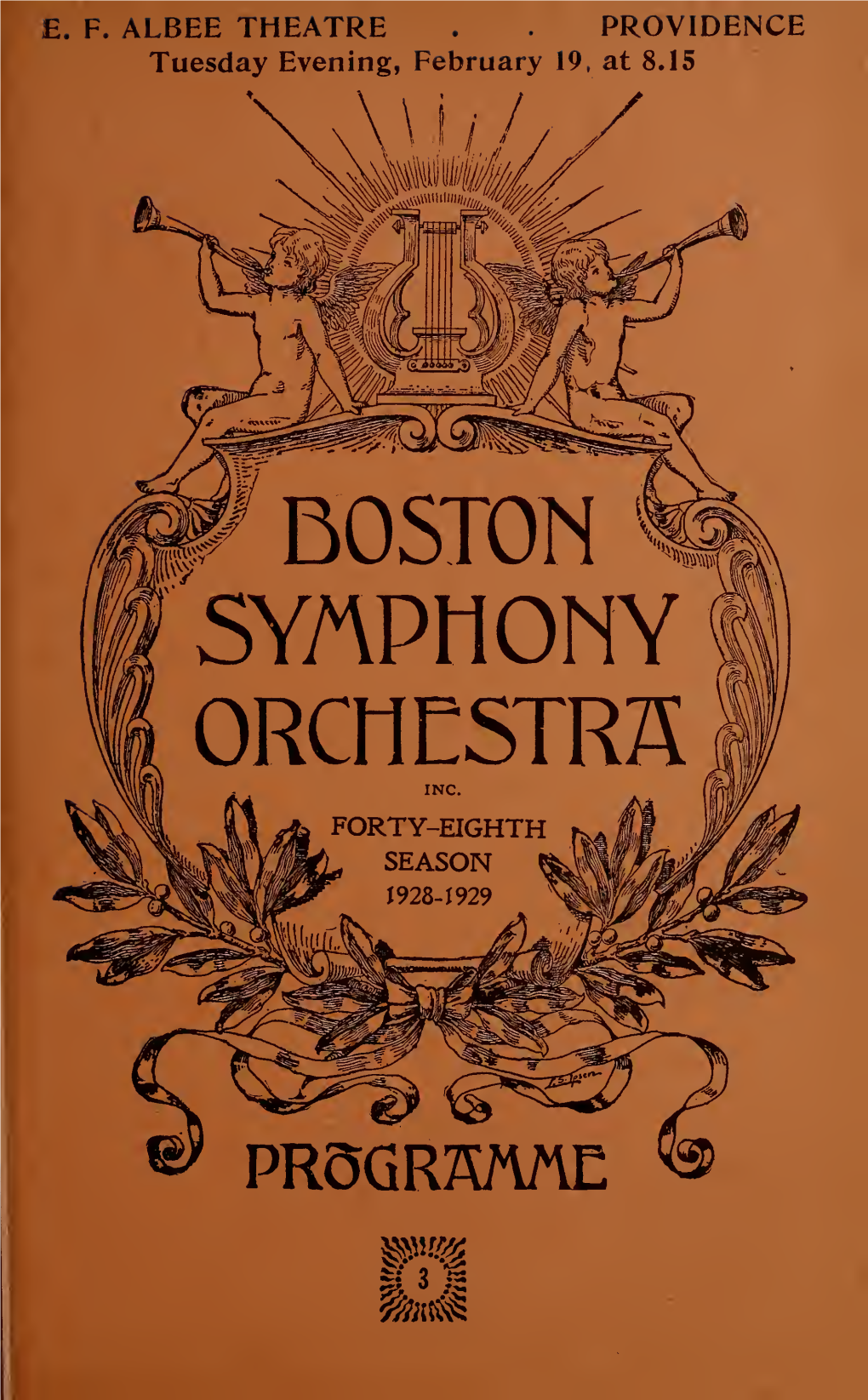 Boston Symphony Orchestra Concert Programs, Season 48,1928-1929, Trip