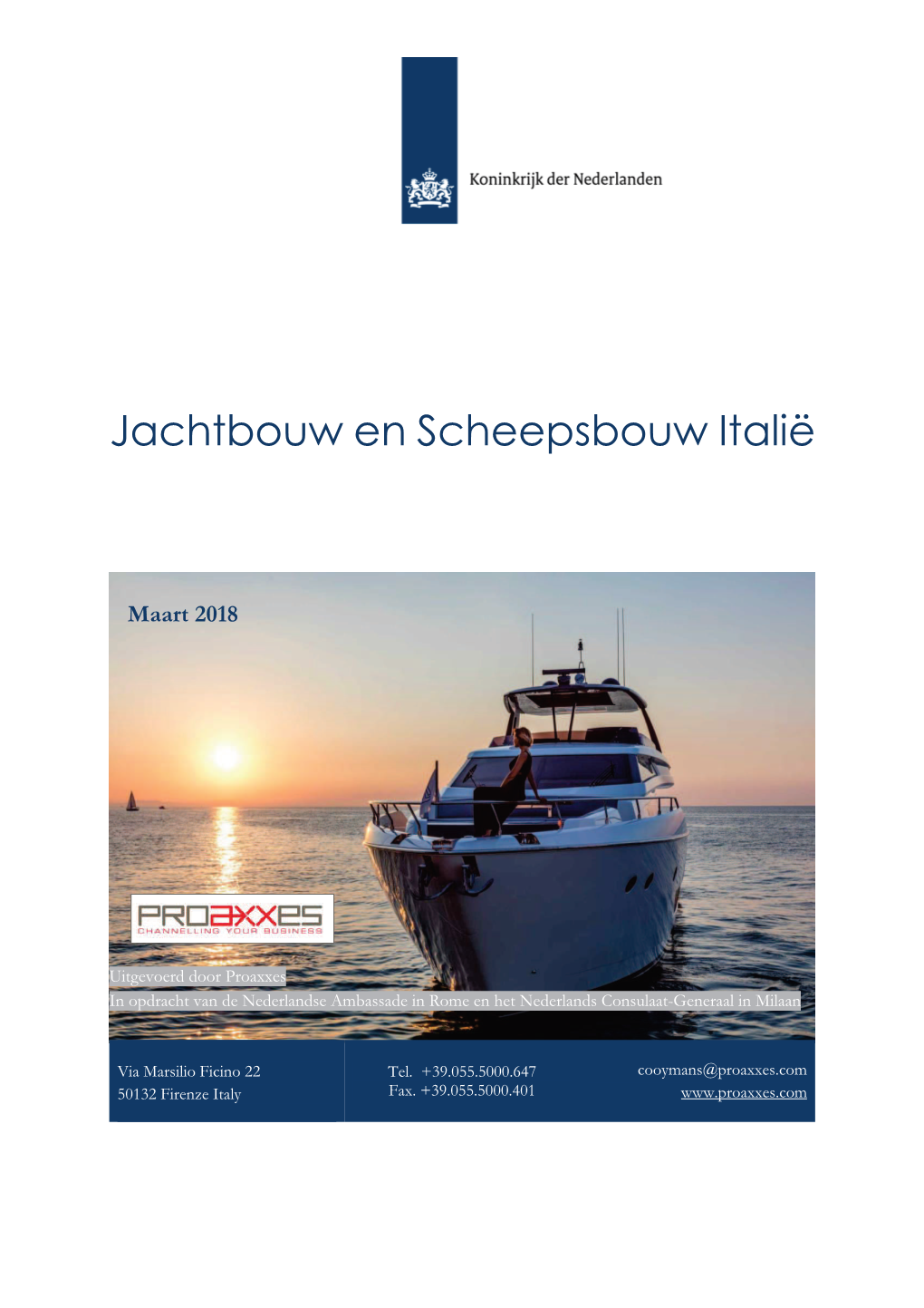 Jachtbouw En Scheepsbouw Italië