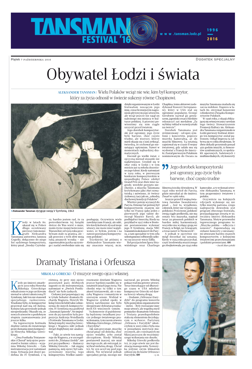 Obywatel Łodzi I Świata