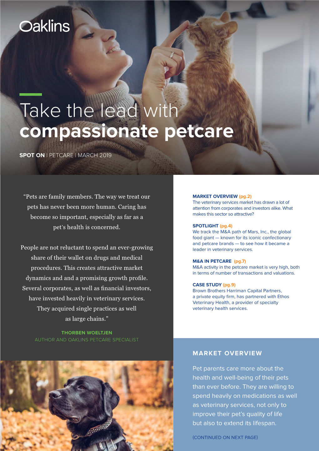 Take the Lead with Compassionate Petcare