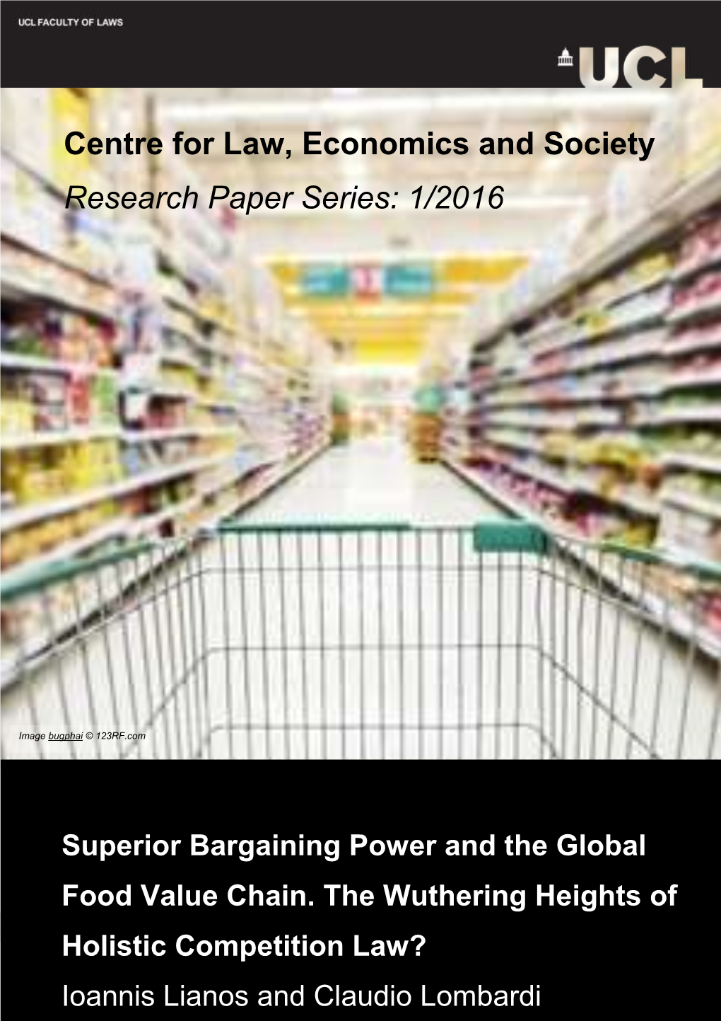 Superior Bargaining Power and the Global Food Value Chain. The