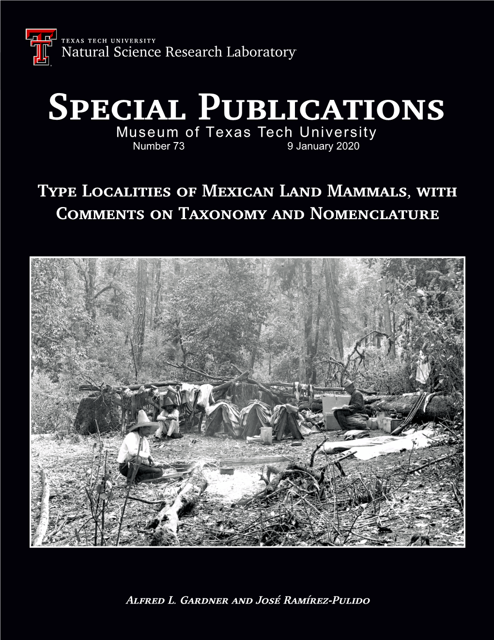 Type Localities of Mexican Land Mammals, with Comments on Taxonomy and Nomenclature