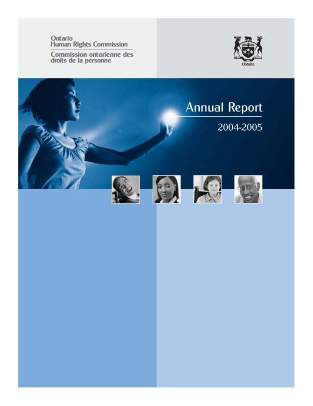 Annual Report 2004-2005 1 Racial Discrimination and Racism Policy Dialogue