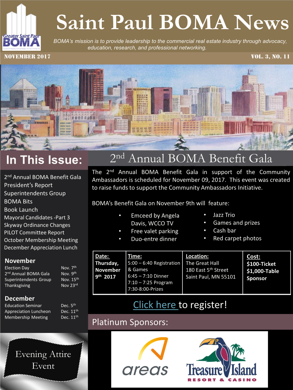 Saint Paul BOMA News BOMA’S Mission Is to Provide Leadership to the Commercial Real Estate Industry Through Advocacy, Education, Research, and Professional Networking