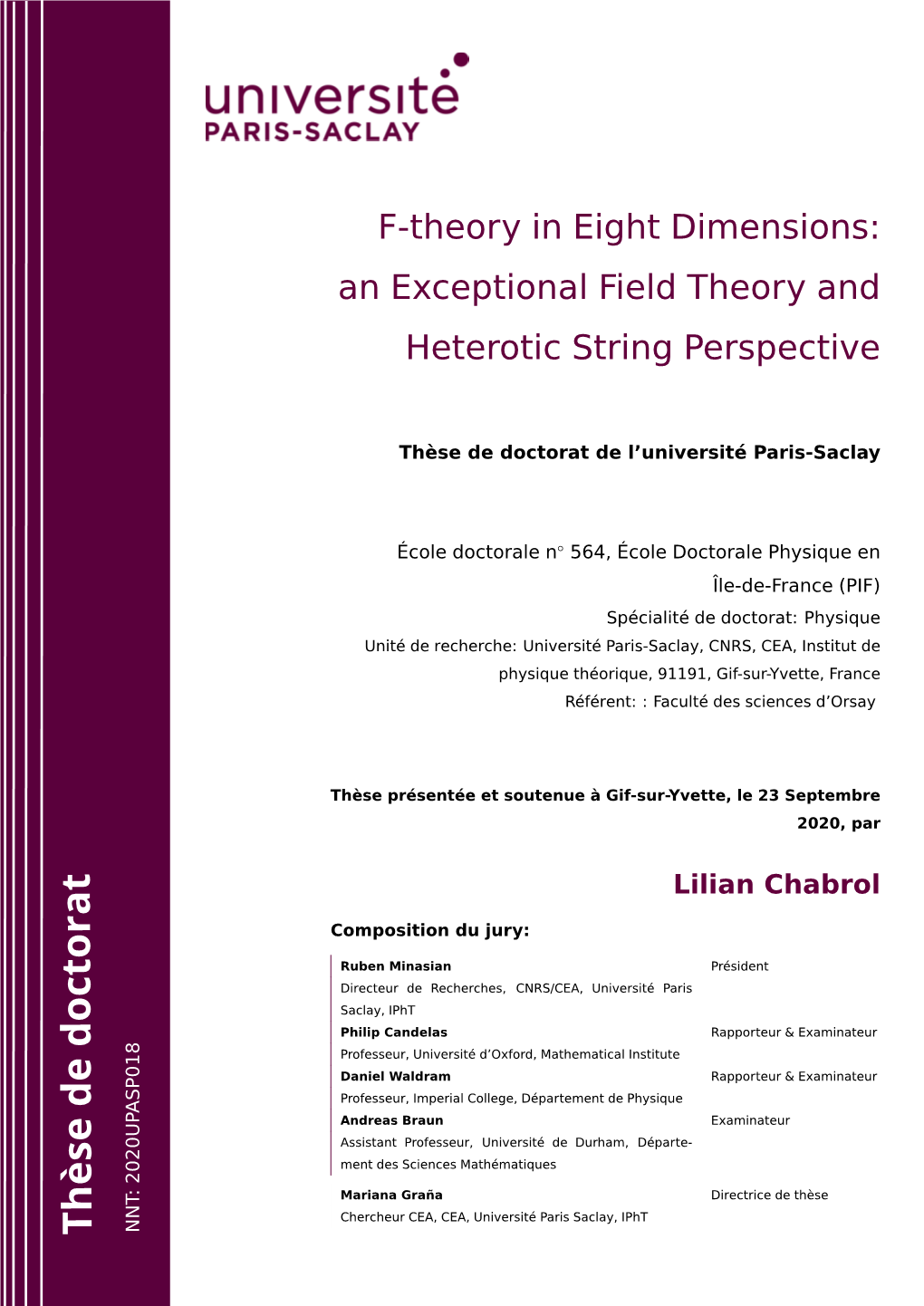 An Exceptional Field Theory and Heterotic String Perspective