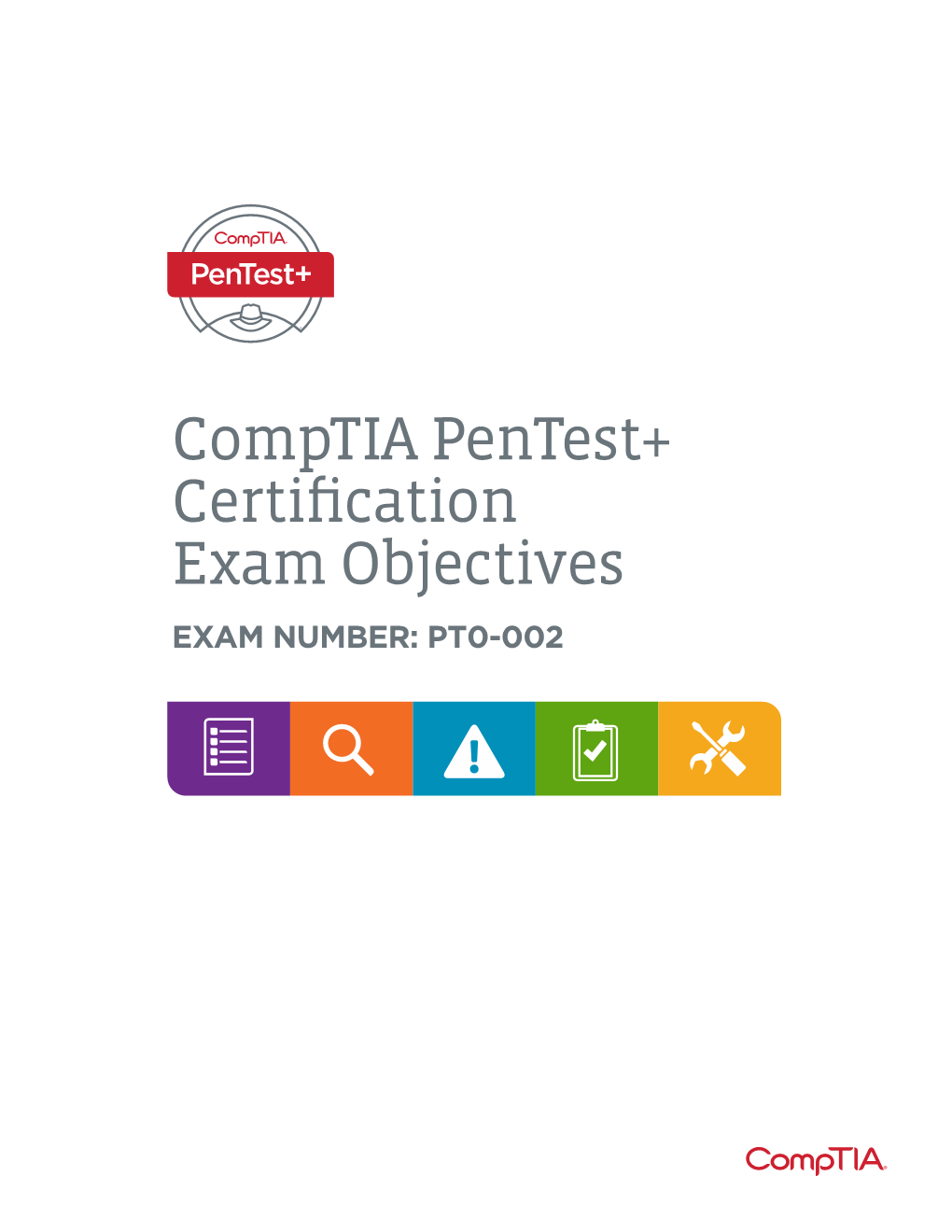 Pentest+ PT0-002 Exam Objectives