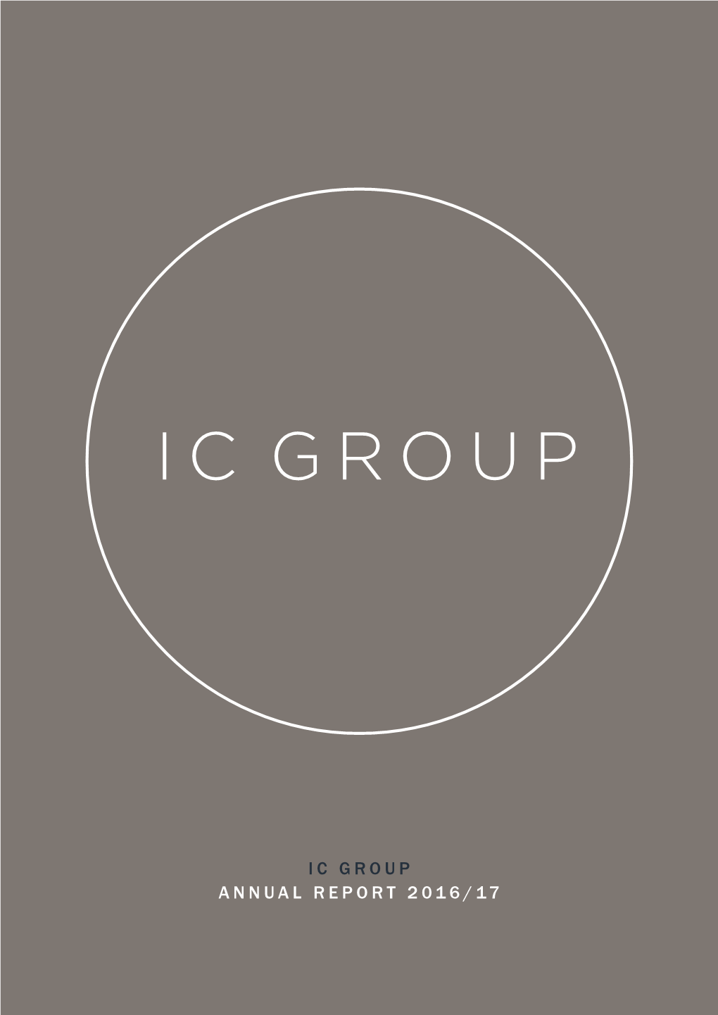 Ic Group Annual Report 2016/17