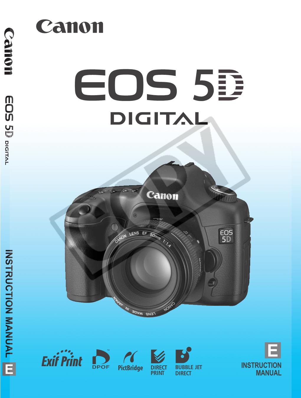 EOS 5D Is a High-Performance, Digital AF SLR Camera with a Large, 35.8 X 23.9Mm CMOS Sensor with 12.8 Effective Megapixels