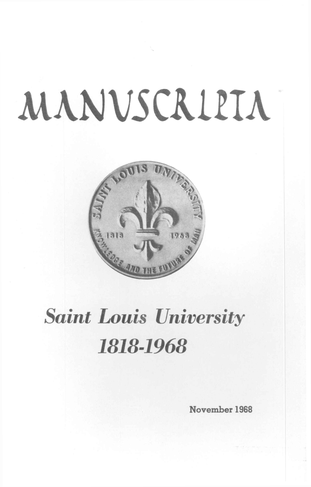 Manuscripta 12 (1968