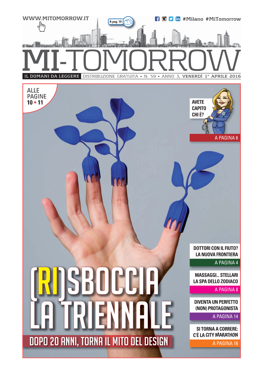 Mi-Tomorrow | Venerdì 1° Aprile 2016 Milano Racconta