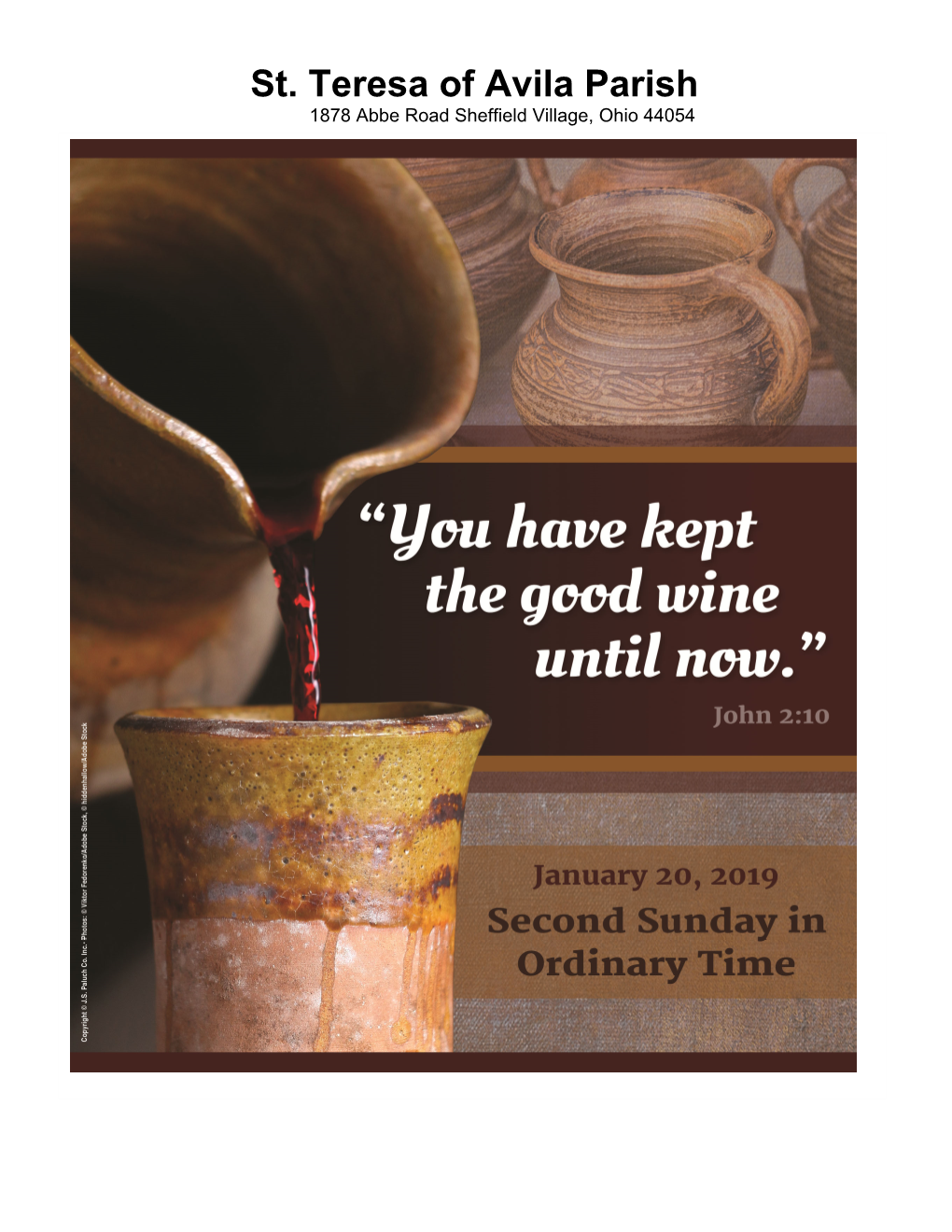Second Sunday in Ordinary Time 2019-01-20.Pdf