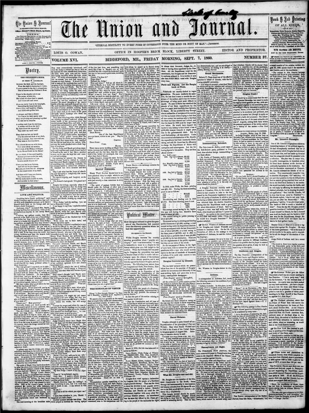 The Union and Journal