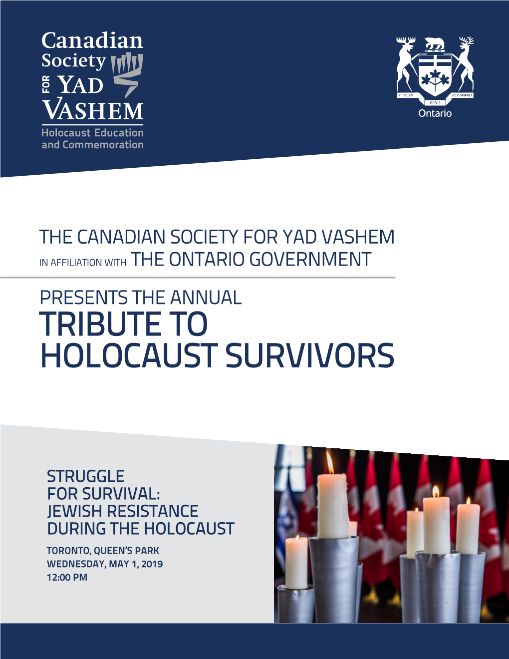 Tribute to Holocaust Survivors