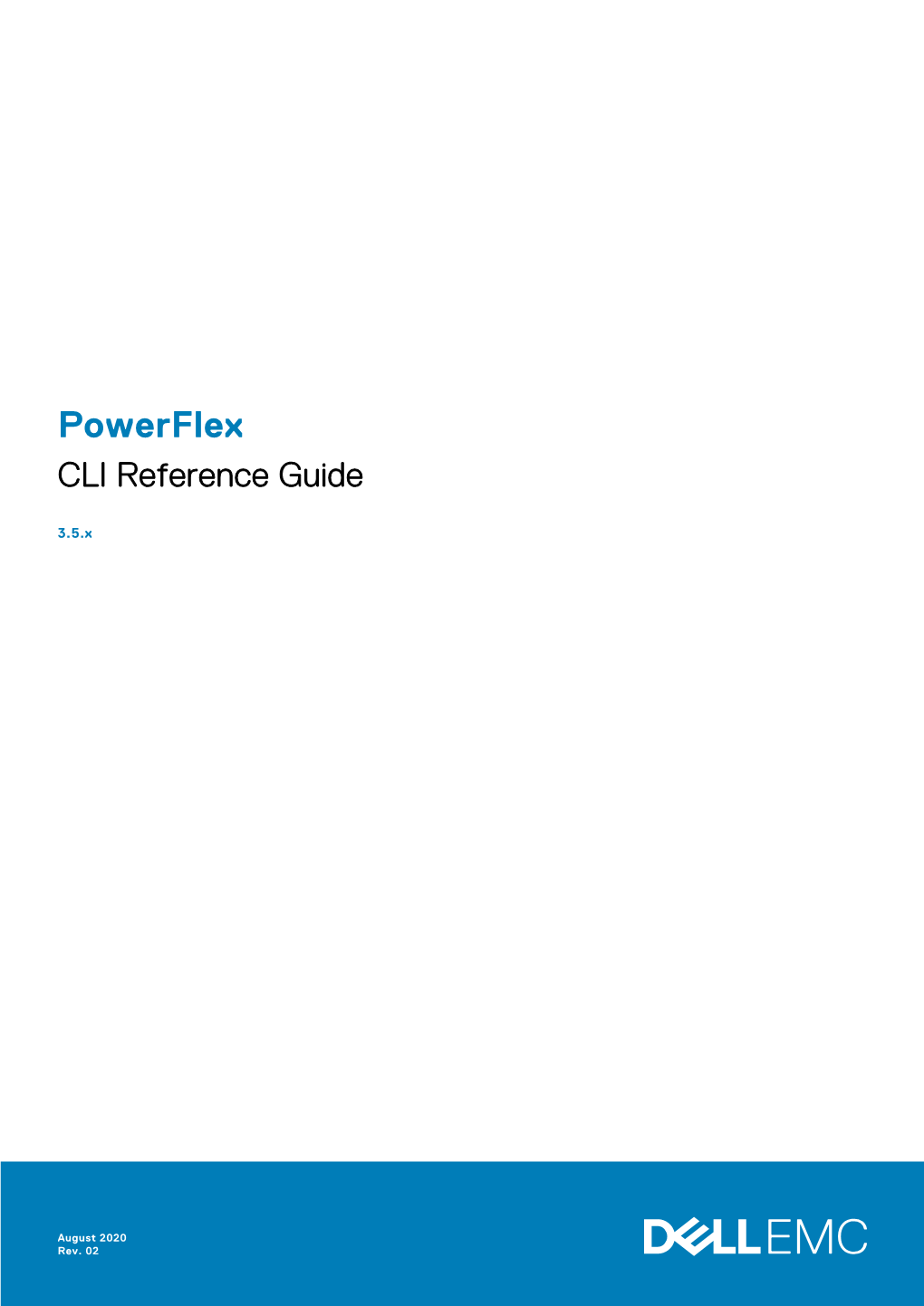 Powerflex CLI Reference Guide