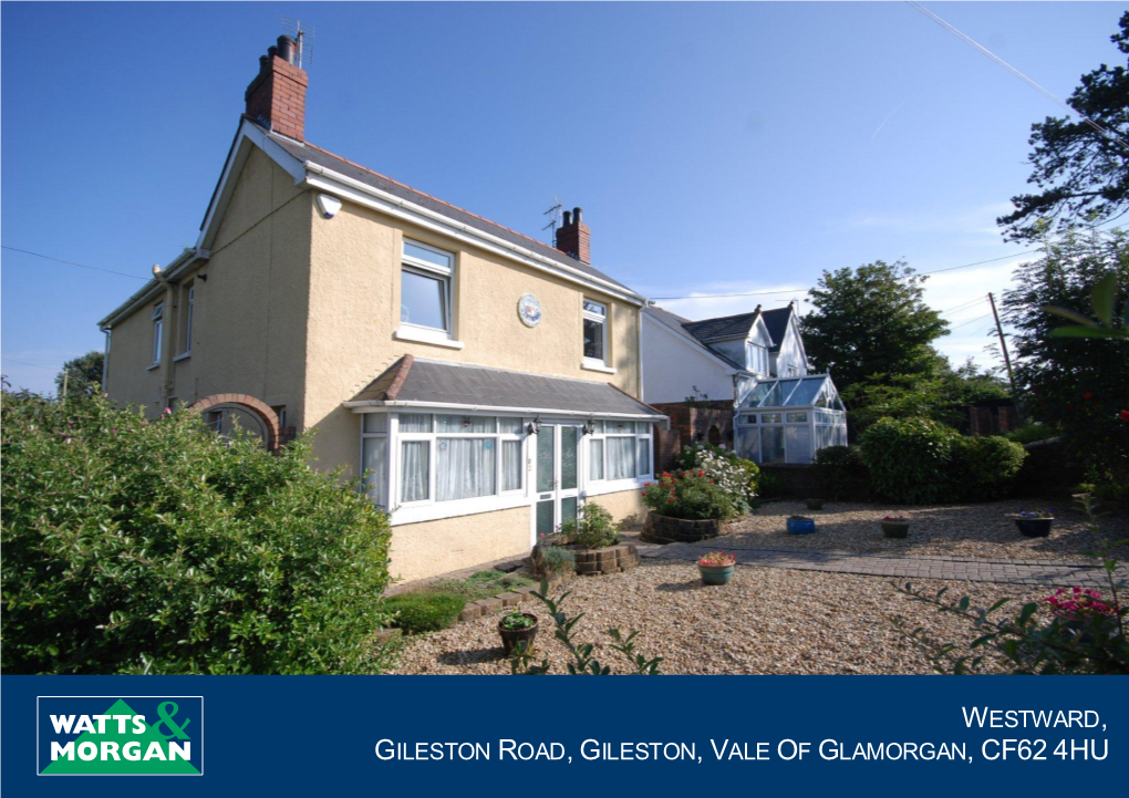 Gileston Road, Gileston, Vale of Glamorgan, Cf62 4Hu