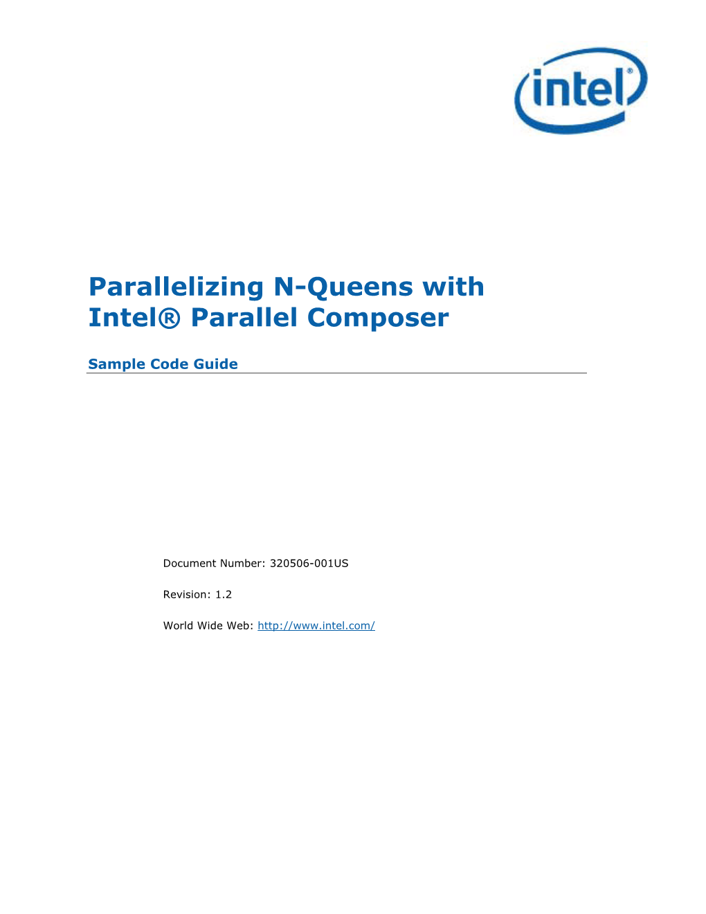 Parallelizing N-Queens with the Intel® Parallel Composer