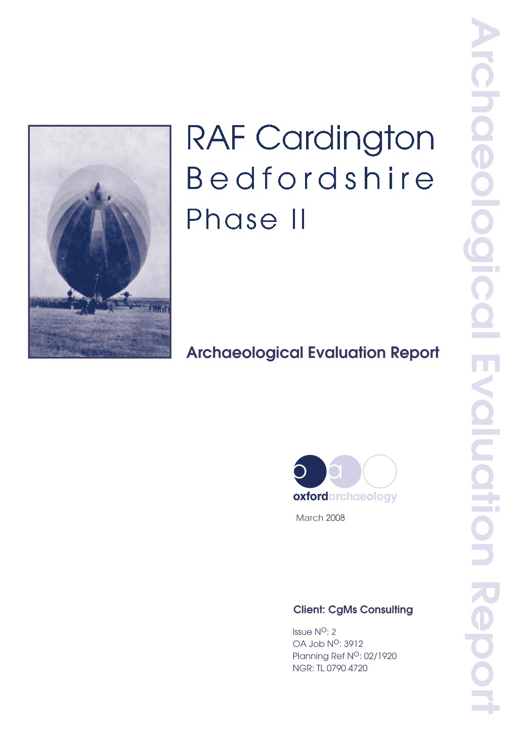 Archaeological Evaluation Report