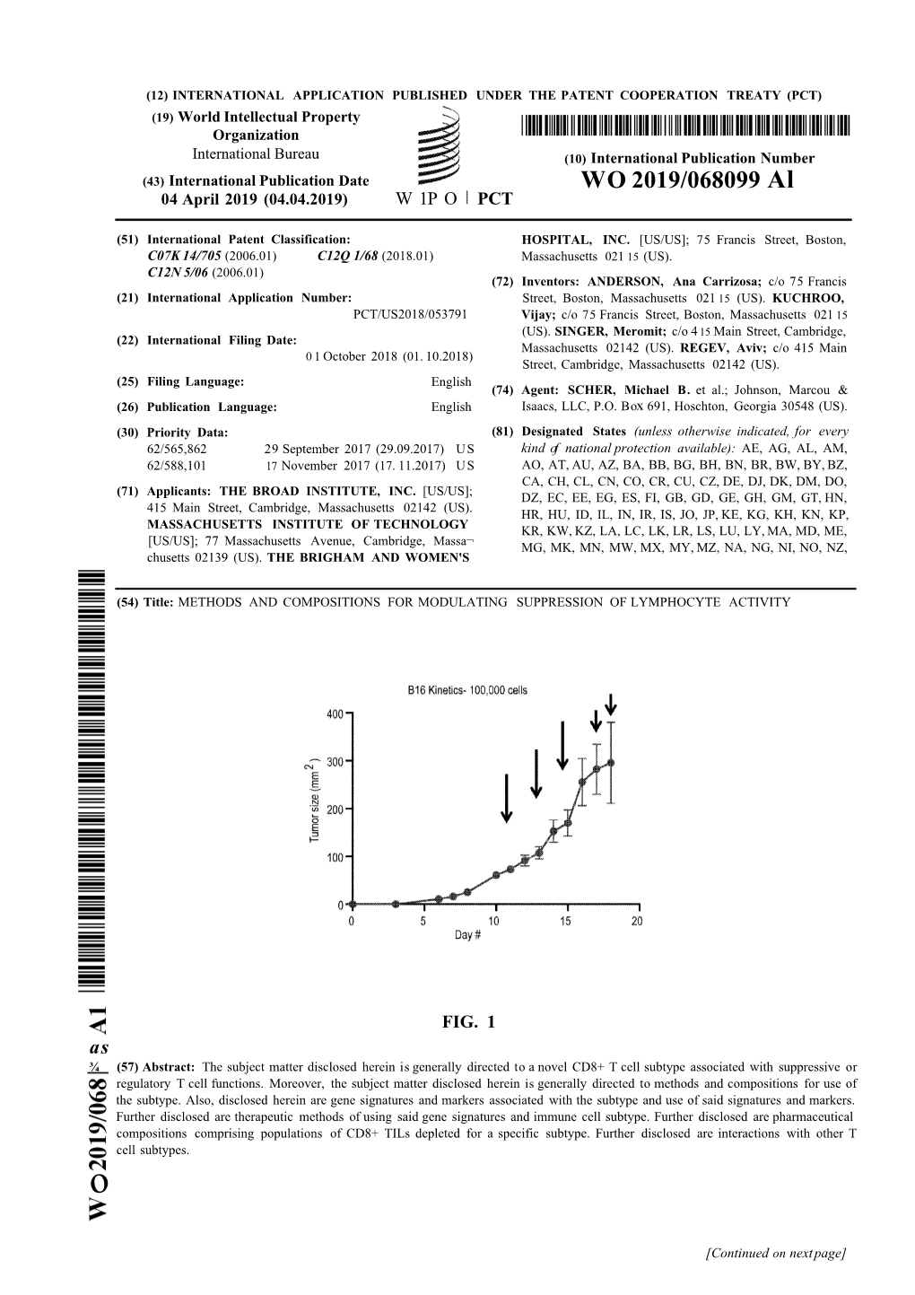WO 2019/068099 Al 04 April 2019 (04.04.2019) W 1P O PCT