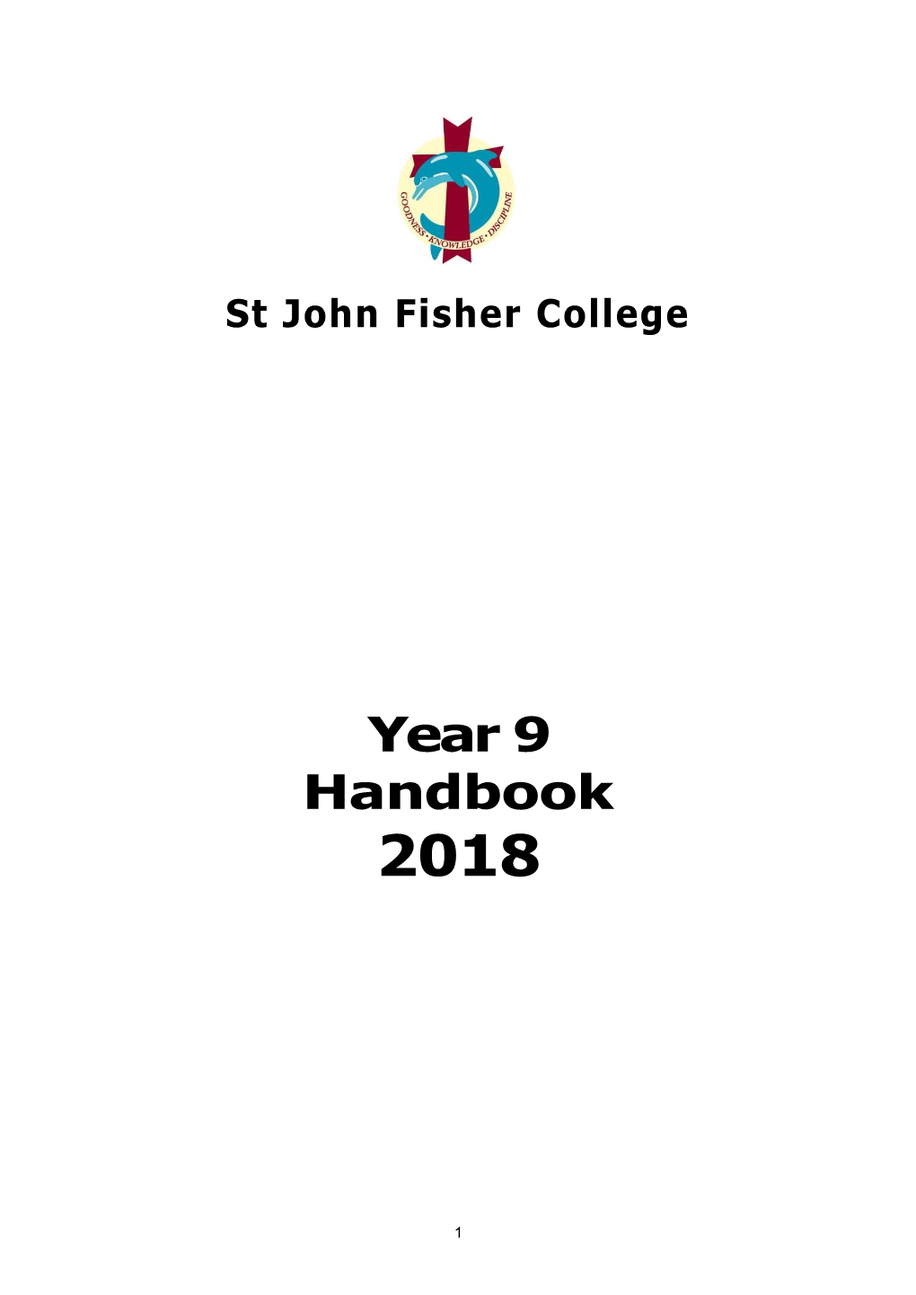 Year 9 Handbook 2018