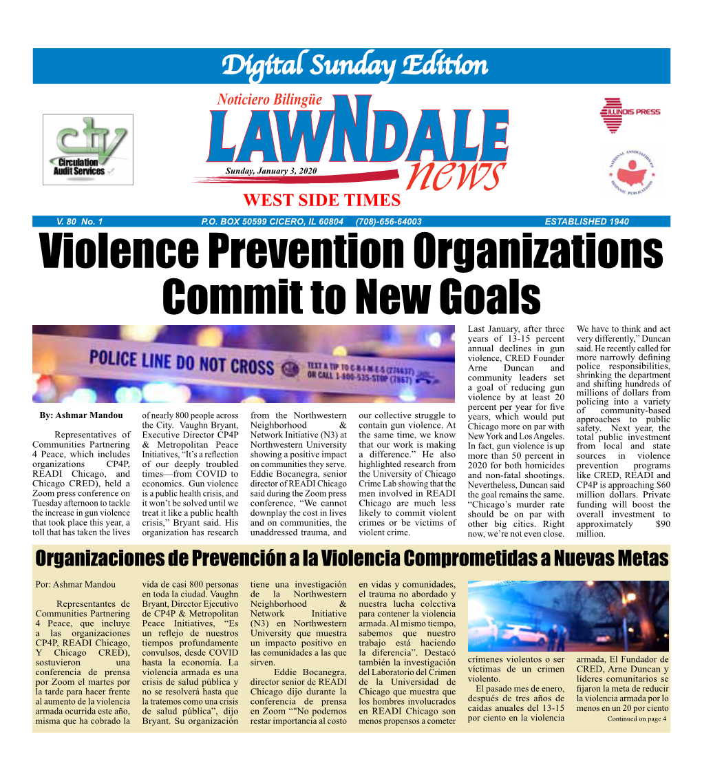 Lawndale News Sunday Edition 1-3-21 (Pdf)