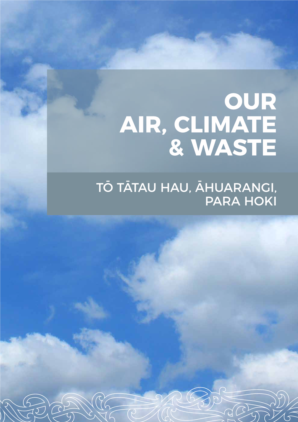 Our Air, Climate & Waste