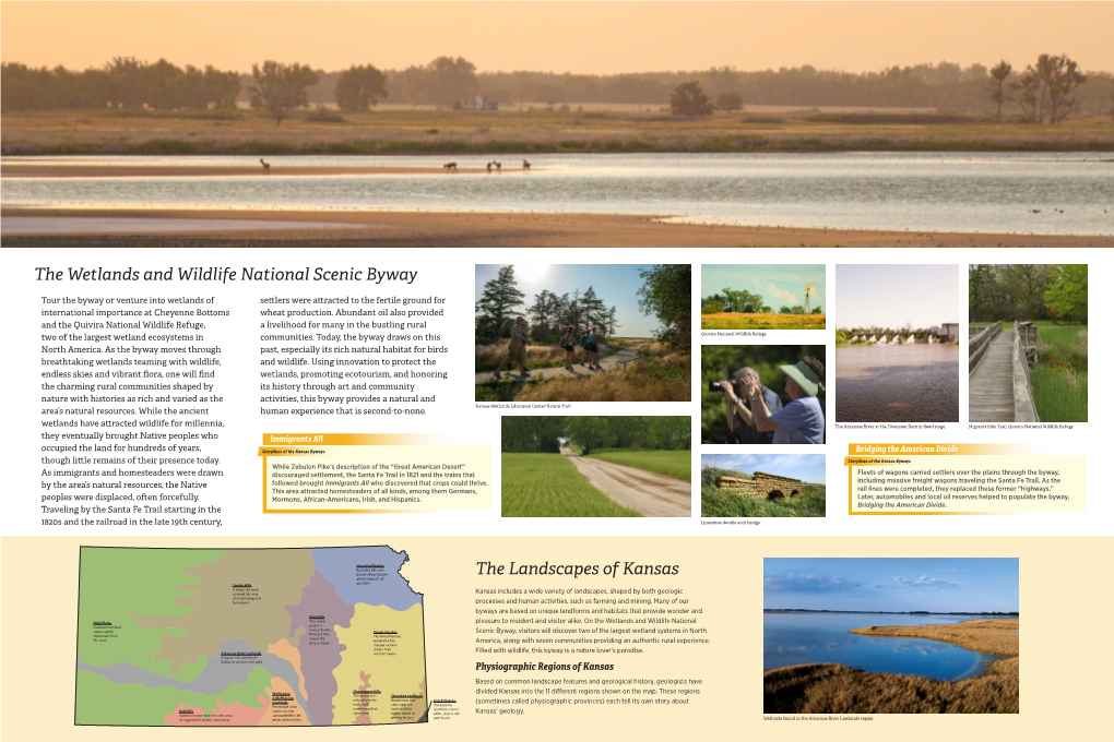 Physiographic Regions of Kansas Based on Common Landscape Features and Geological History, Geologists Have