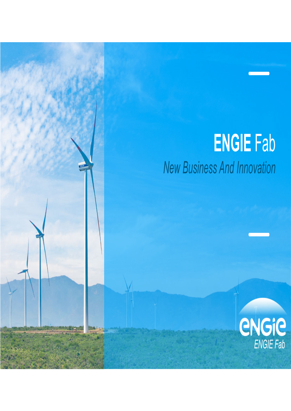 ENGIE Fab New Business and Innovation