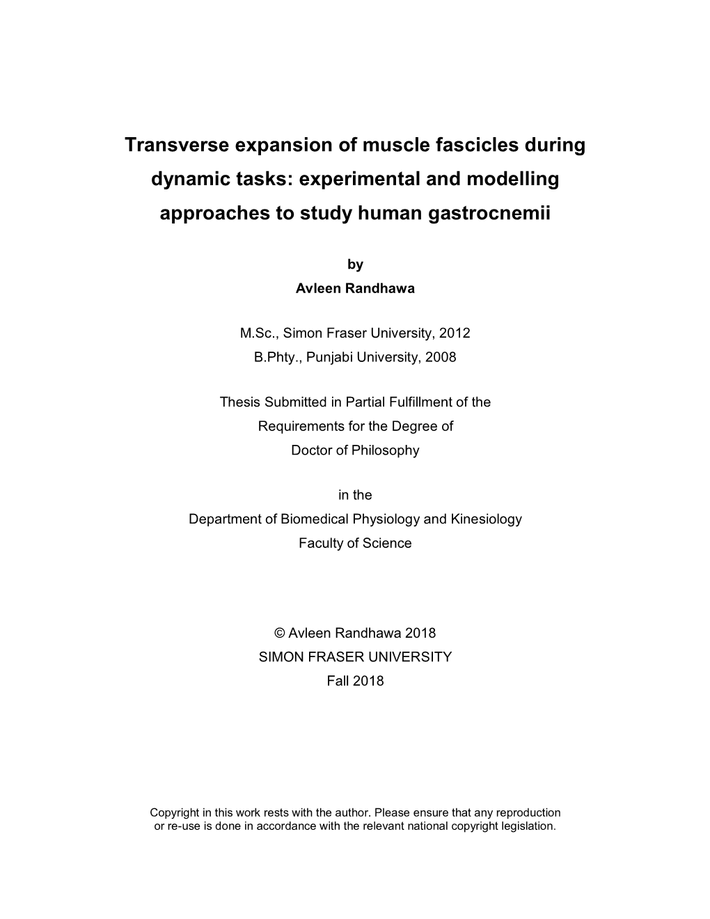 1.1. Skeletal Muscle Structure and Mechanics (Figure 1-1)