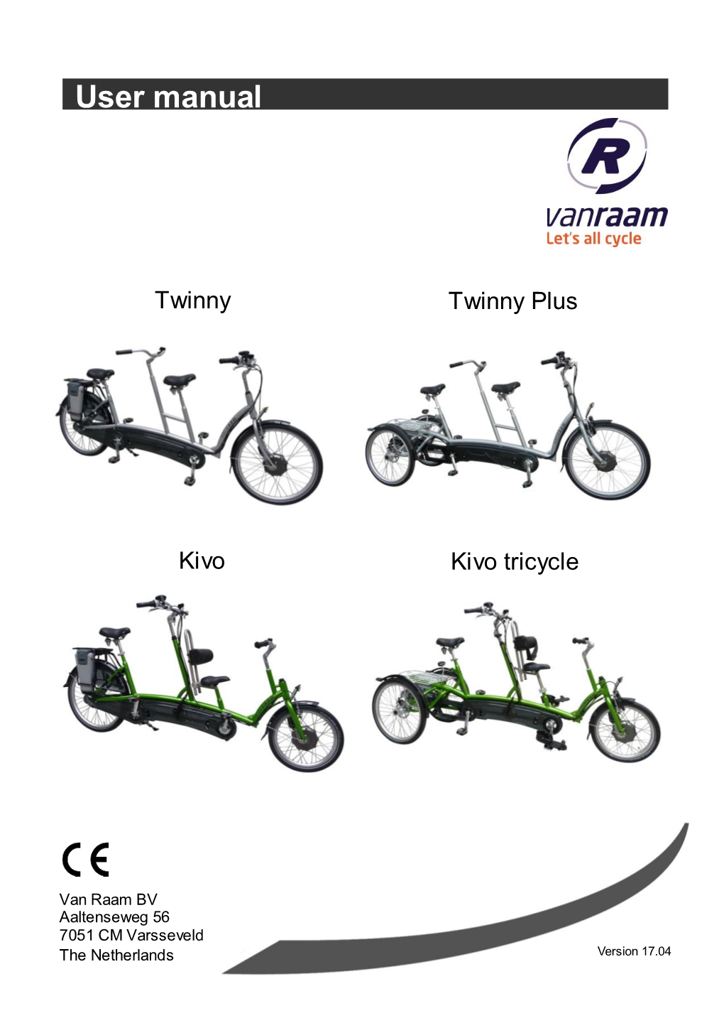 User Manual Tandems