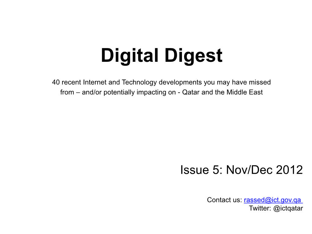 Digital Digest