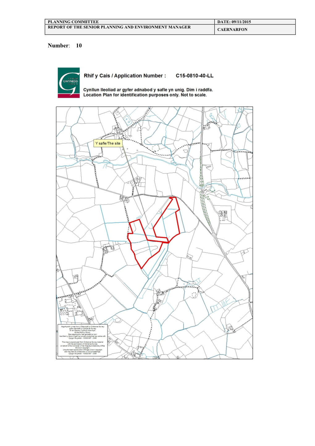 PWYLLGOR CYNLLUNIO DYDDIAD «Planning Ctte Date»