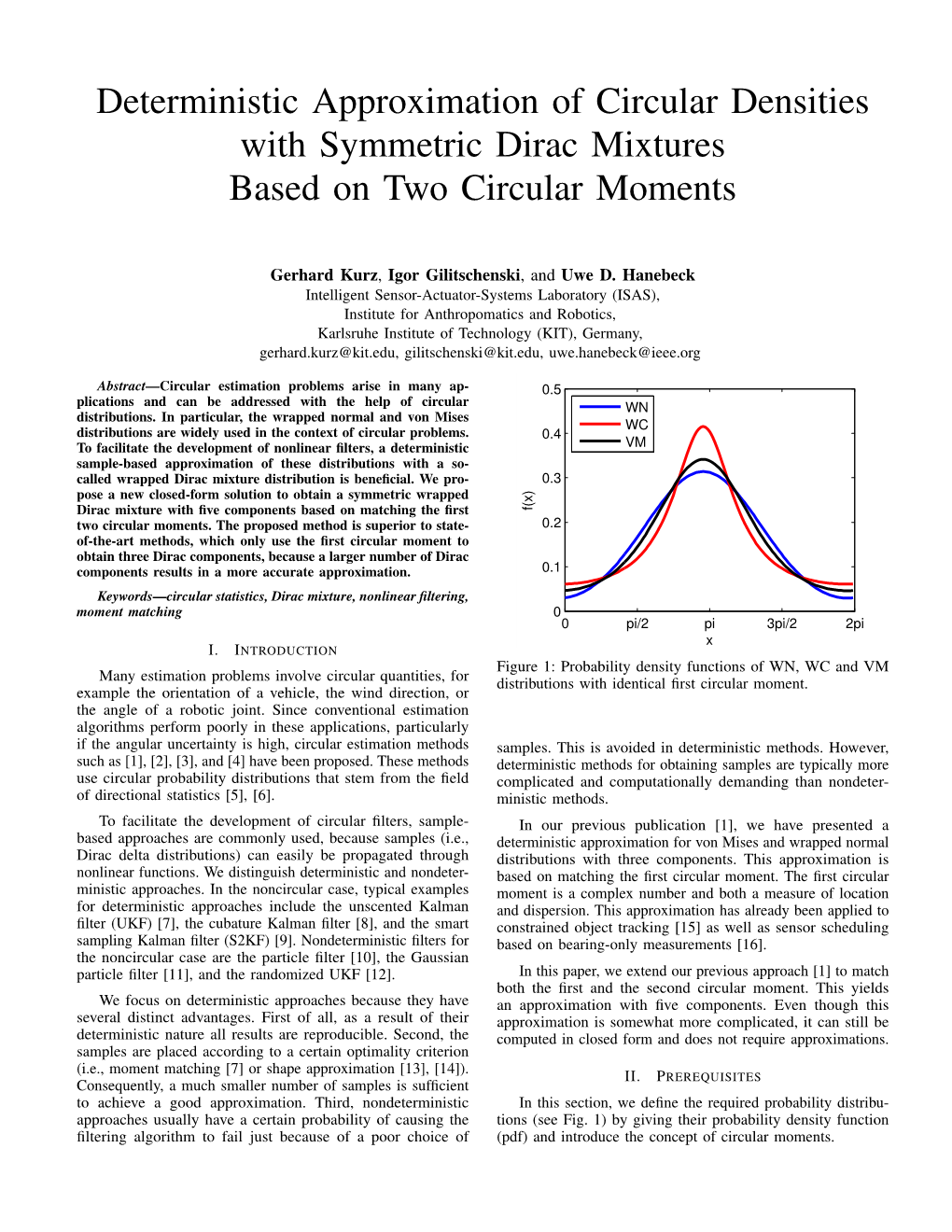 Deterministic Approximation of Circular Densities with Symmetric Dirac Mixtures Based on Two Circular Moments