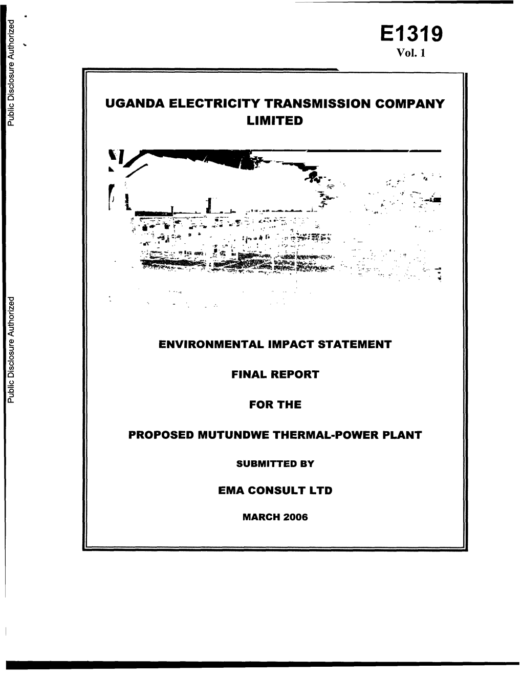 World Bank Document