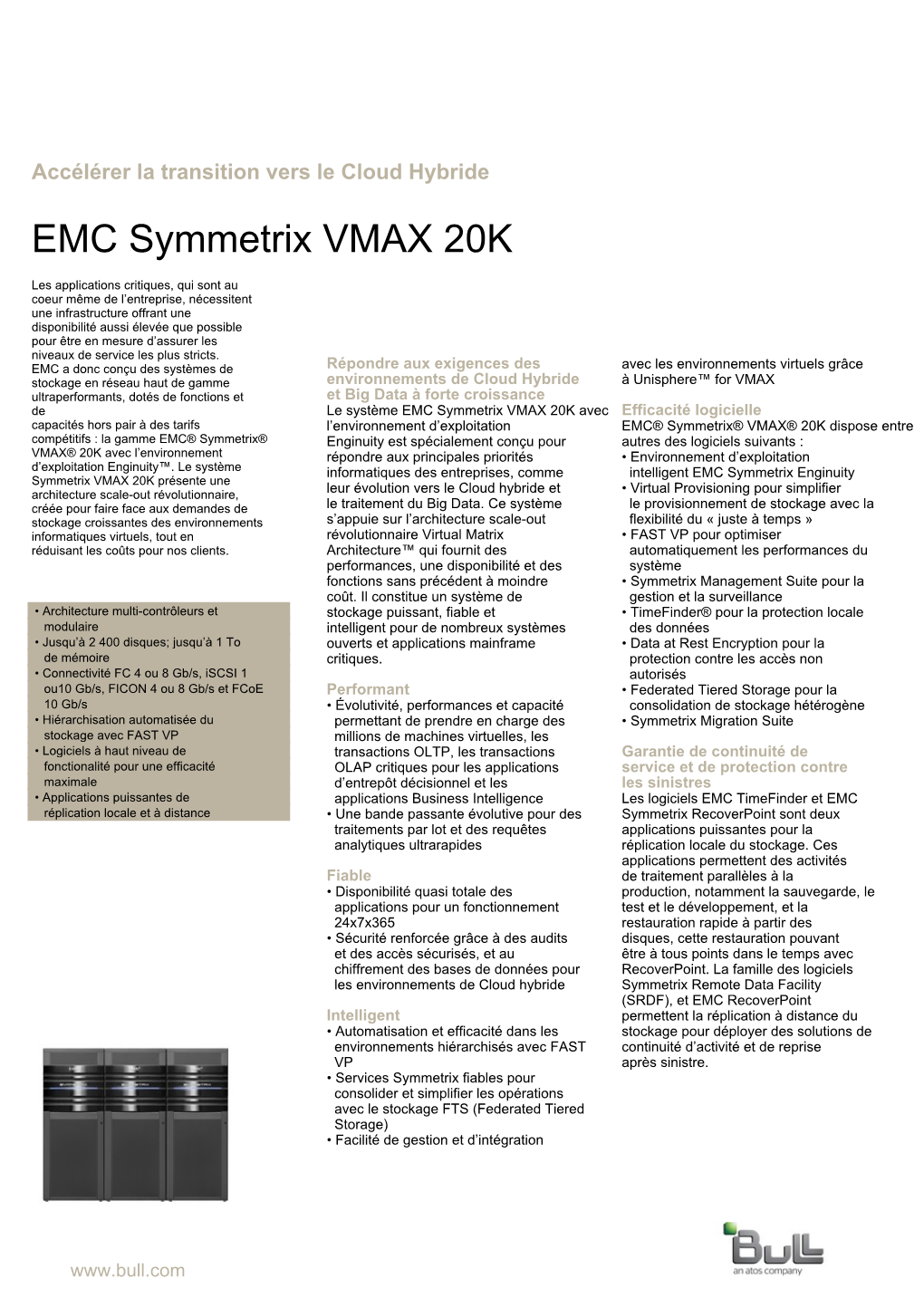 EMC Symmetrix VMAX 20K