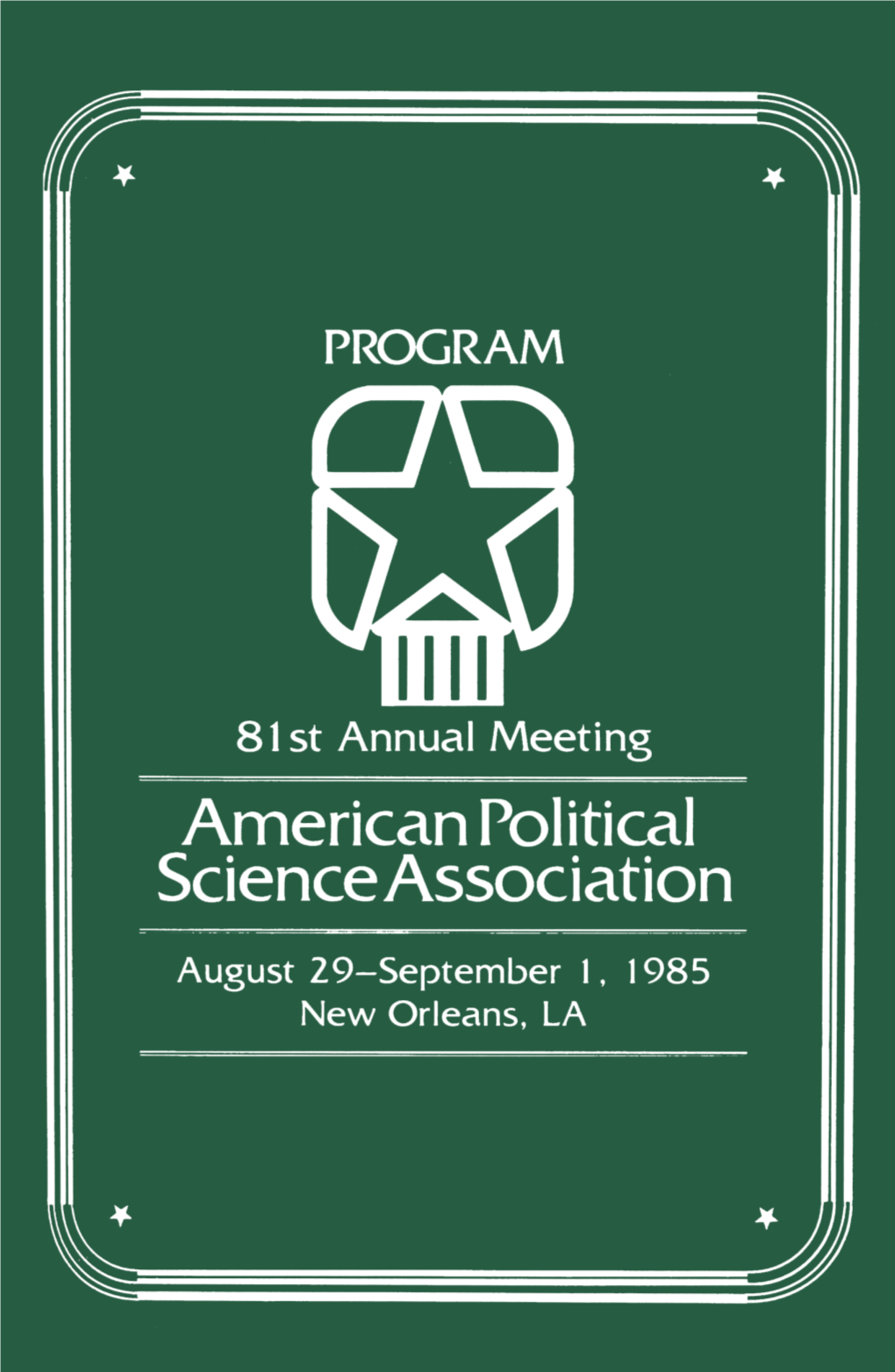 American Political Science Association