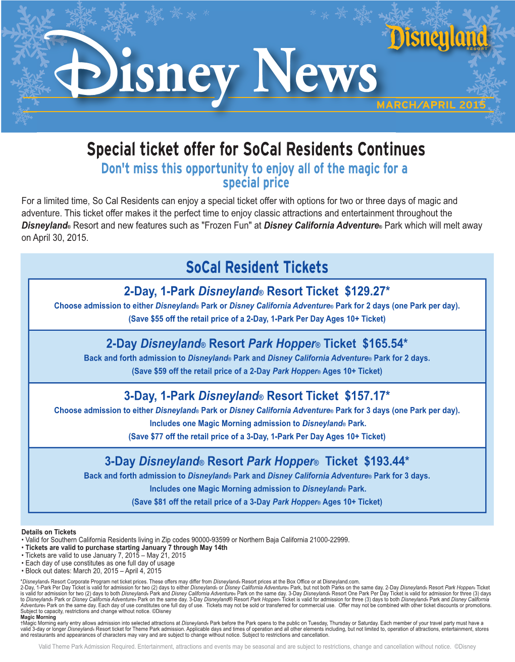 SO56999 March April Corporate DLR Disney News.Eps