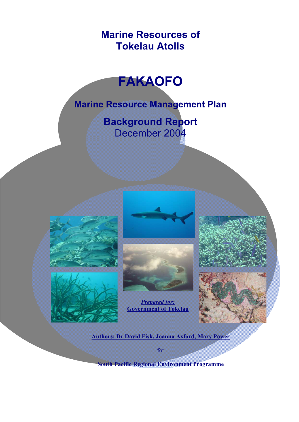 Marine Resources Fakaofo Tokelau