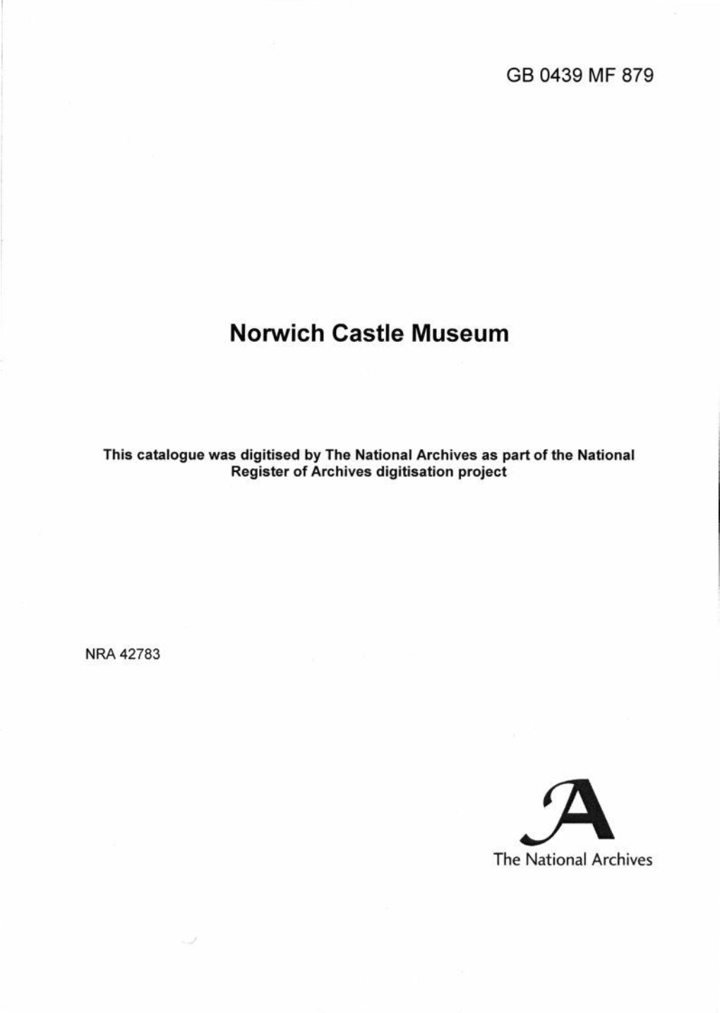 Norwich Castle Museum