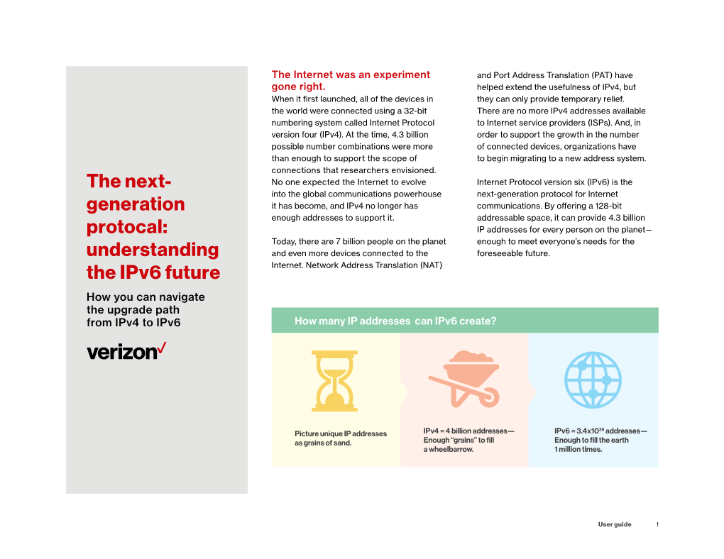 Understanding the Ipv6 Future