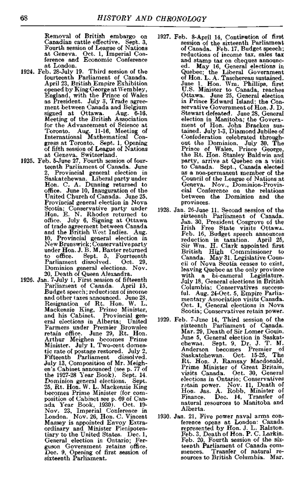 68 HISTORY and CHRONOLOGY Removal of British Embargo On