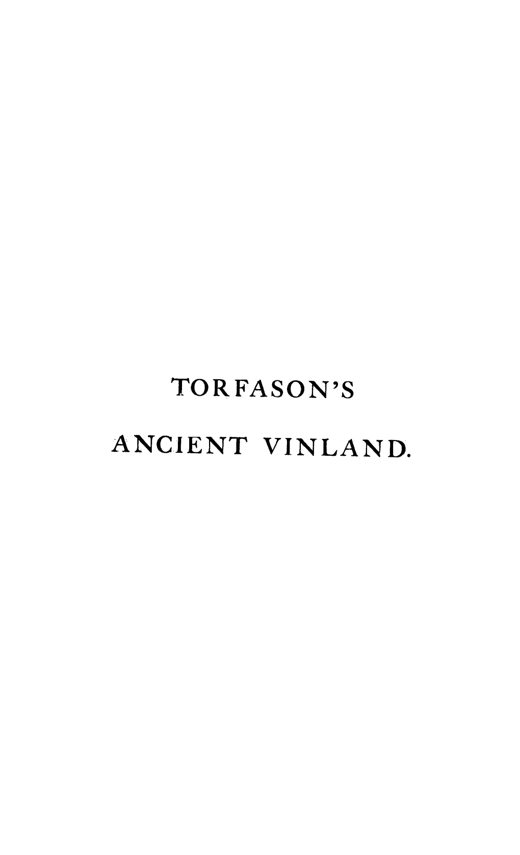 Ancient Vinland