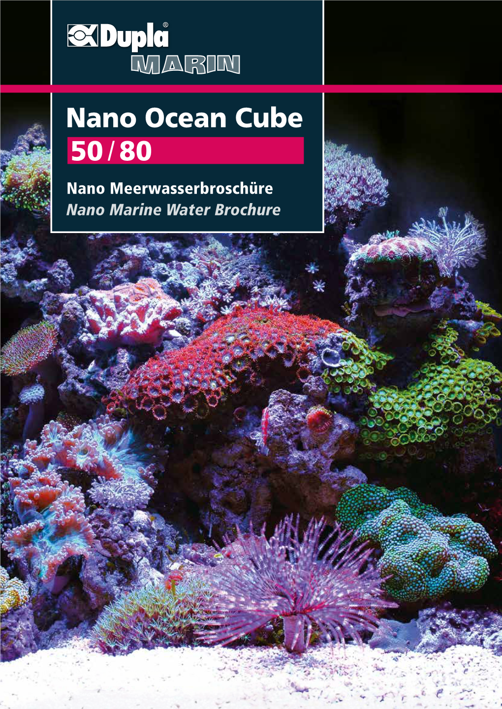 Nano Ocean Cube 50 / 80 Nano Meerwasserbroschüre Nano Marine Water Brochure 2 3